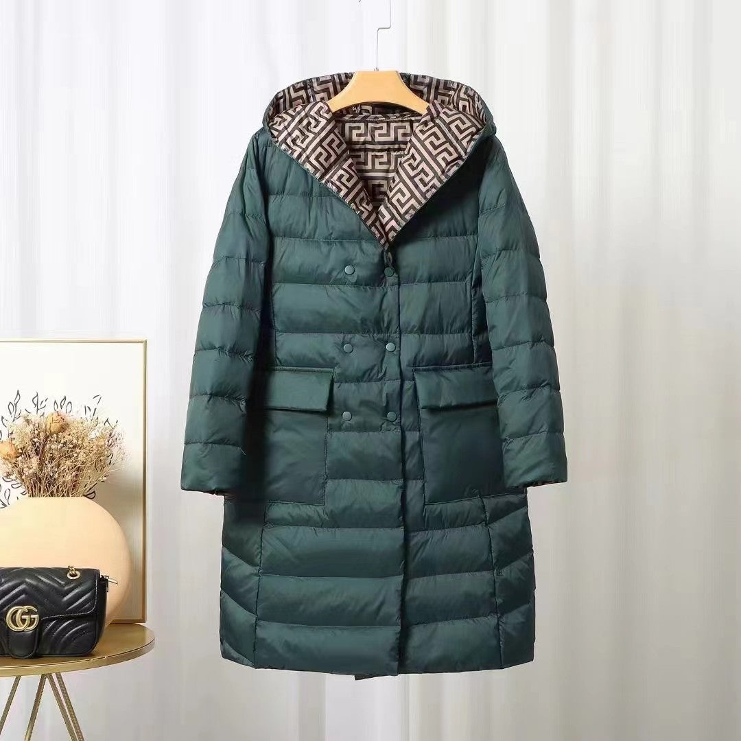 Berg-Feldt | Gefütterte Kapuzenwinterjacke für Damen
