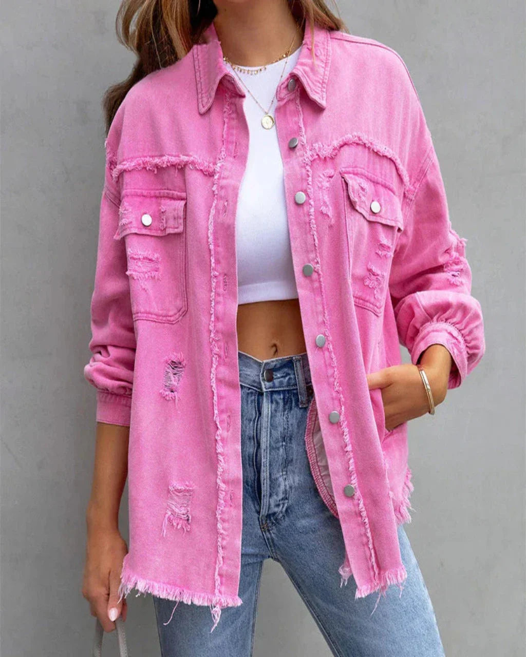 Berg-Feldt | Torn Denimjacke