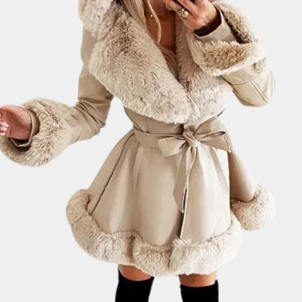 Berg-Feldt | Veste d'hiver douillette à capuche pour femme