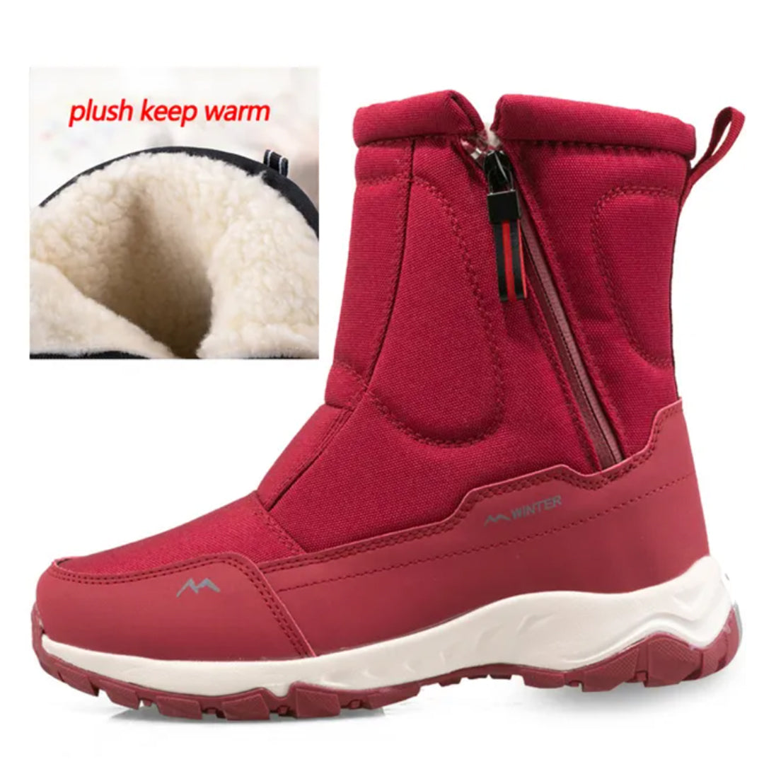 Berg-Feldt | Bottes de Neige Chaudes Antidérapantes Imperméables et Épaisses