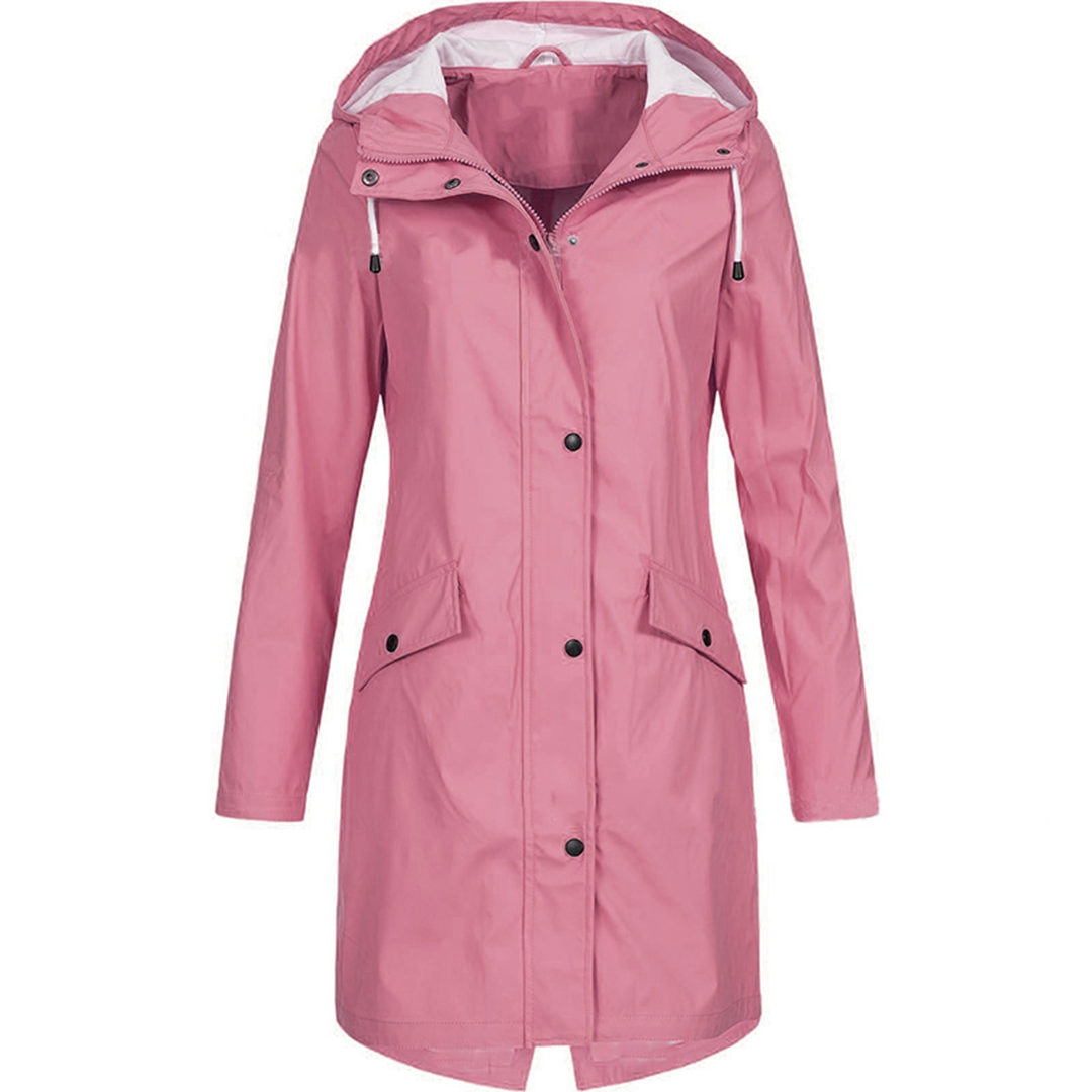 Berg-Feldt | Veste longue imperméable à capuche pour femme
