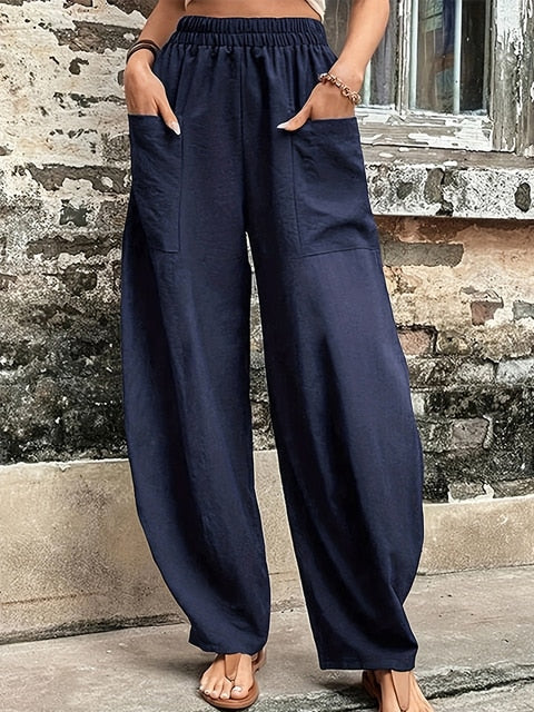 AYLA - Pantalon ample et large