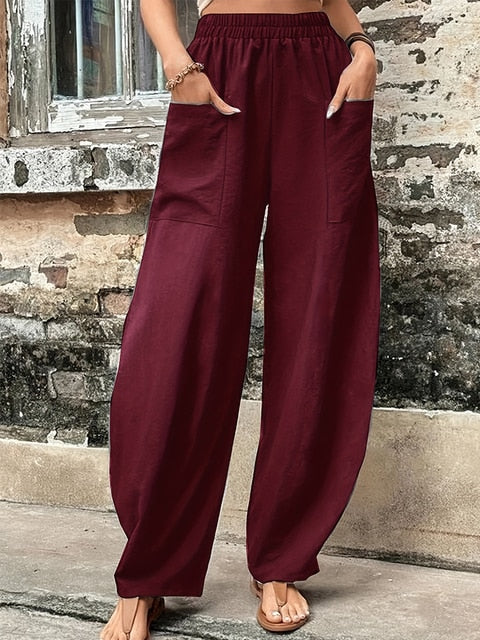 AYLA - Pantalon ample et large