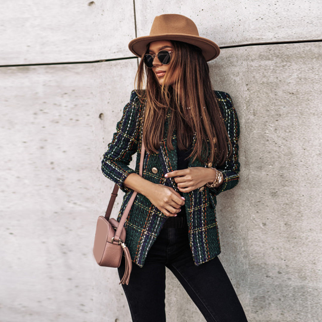 Berg-Feldt | Elegante Jacke mit Taillierter Passform und Verschluss