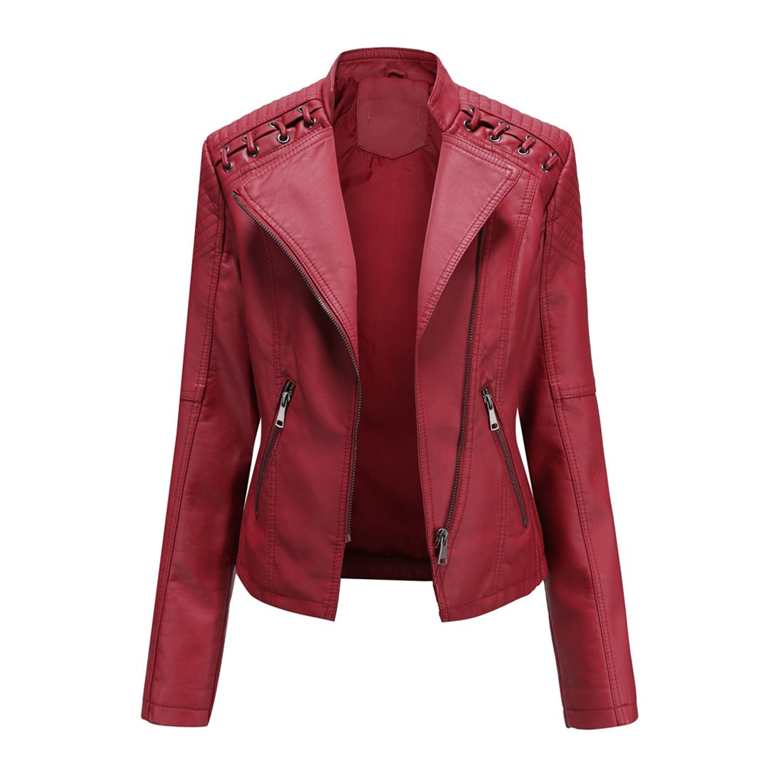 Berg-Feldt | Elani Trendy Lederjacke für Frauen