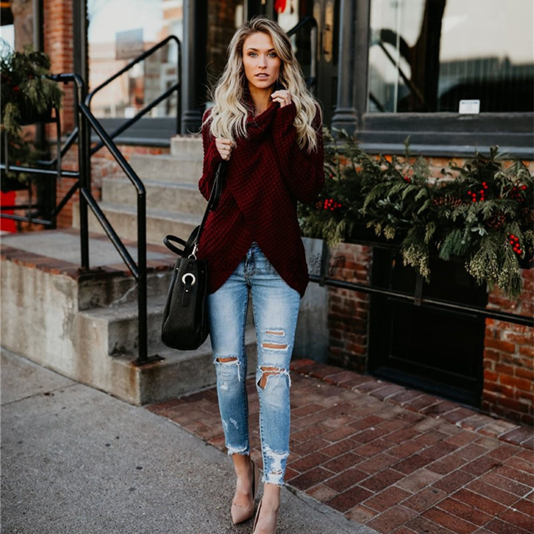 Berg-Feldt | Eleganter Strickpullover mit Feinem Muster