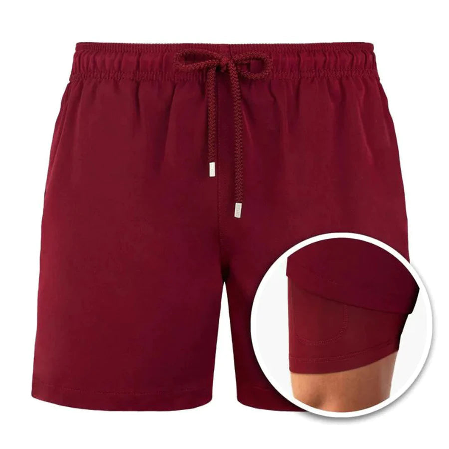 Short de bain avec doublure de compression - Jake