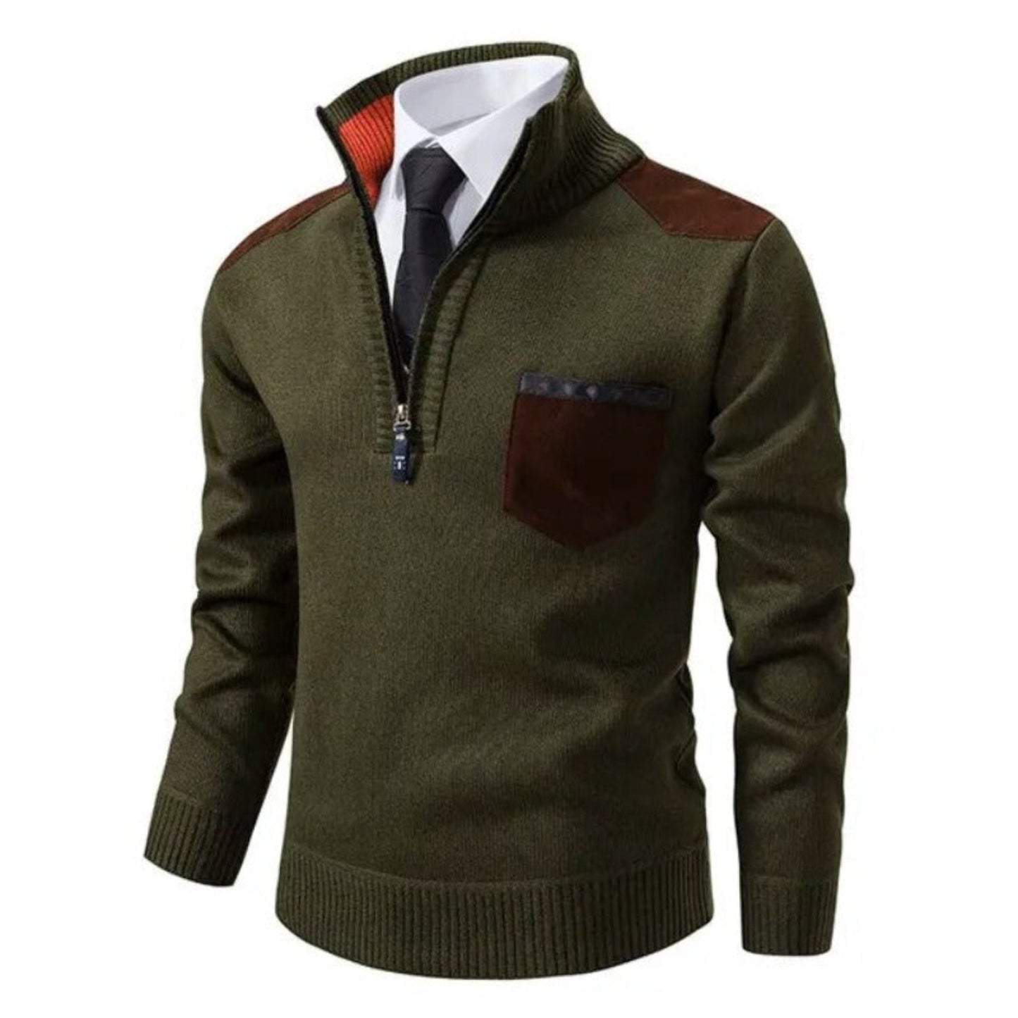 Berg-Feldt | Herren Halbzip Pullover