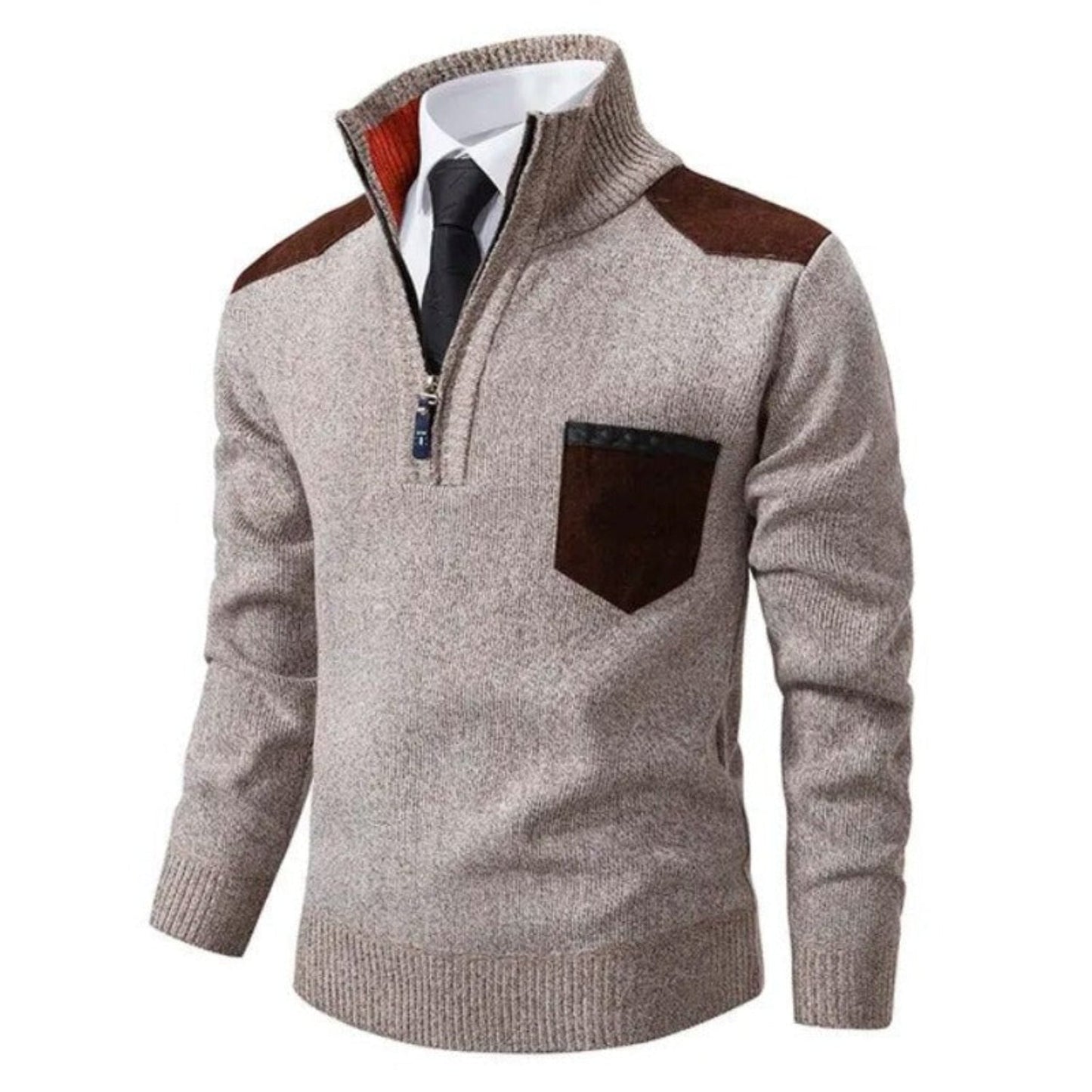 Berg-Feldt | Herren Halbzip Pullover