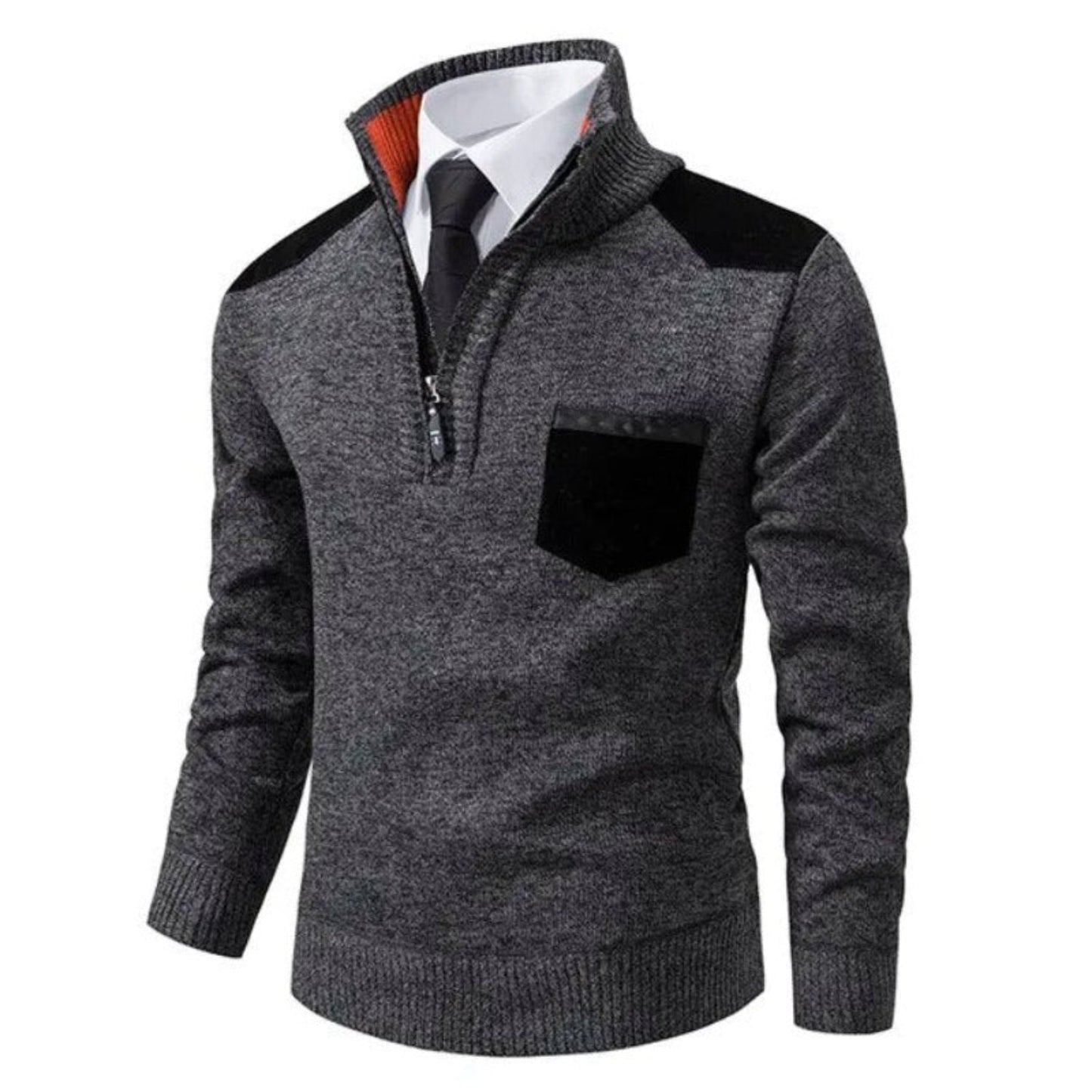 Berg-Feldt | Herren Halbzip Pullover