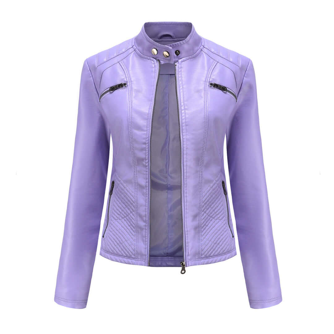 Berg-Feldt | Veste en cuir pour femmes au look intemporel et élégant