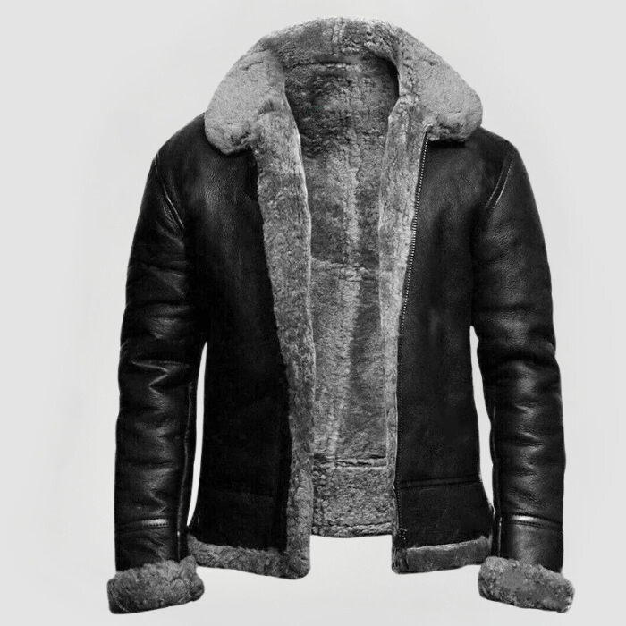 ISAAC Winter Leather Jacket