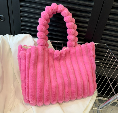 Kaelis Plüsch-Sac fourre-tout