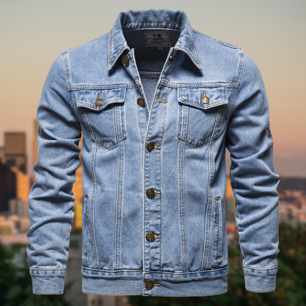 Berg-Feldt | Jeansjacke mit Klassischem Design