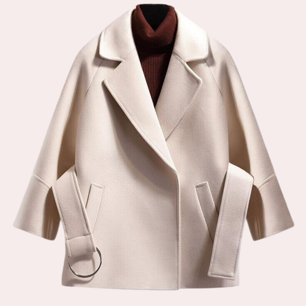 Berg-Feldt | Sophisticated Herbstgürtelmantel für Damen
