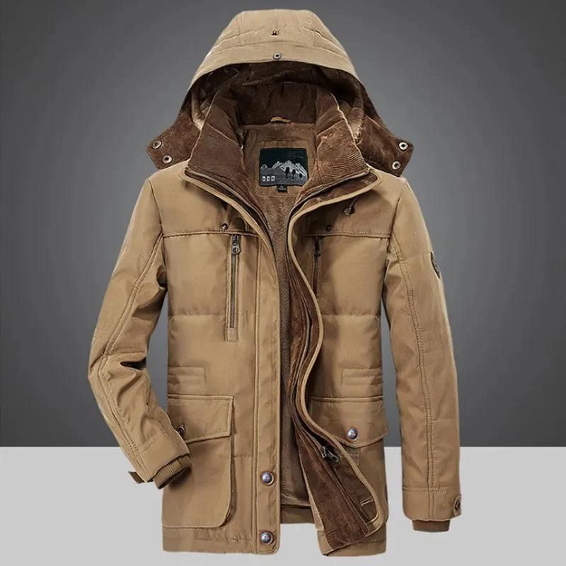 Manteau d'hiver en coton pour hommes - Roger
