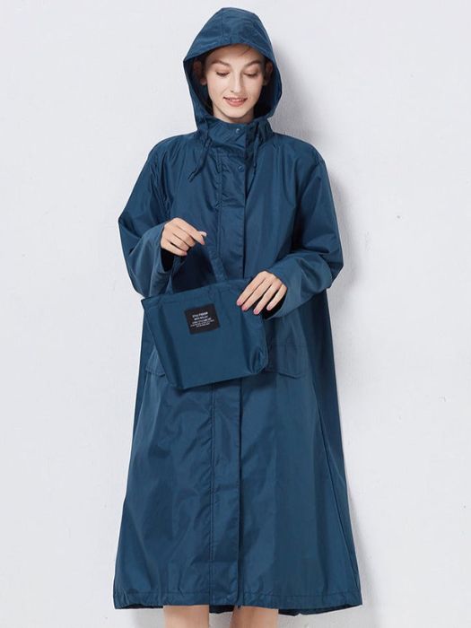 Modischer Damen-Windbreaker & Regenmantel in Rosalen