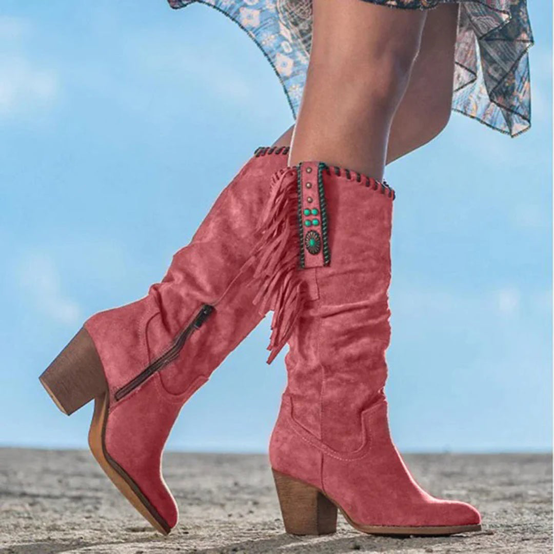 Bottes de cowboy bohème-chic DELILAH