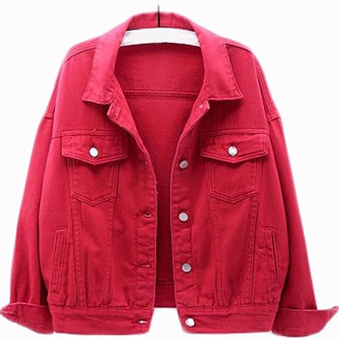 Berg-Feldt | Lässige Denimjacke Baumwolle Klassisch und Zeitlos