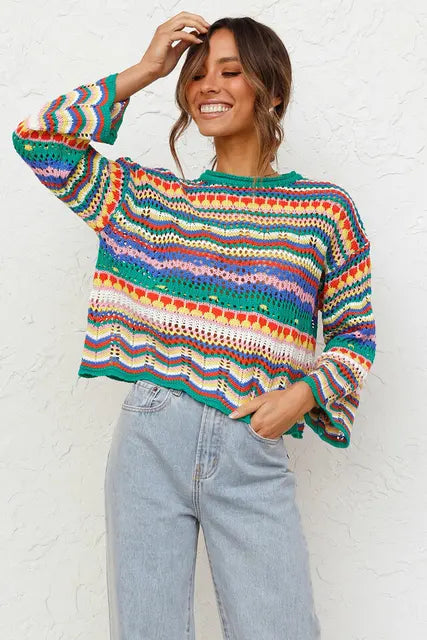 Berg-Feldt | Trendy Lose Strickpullover