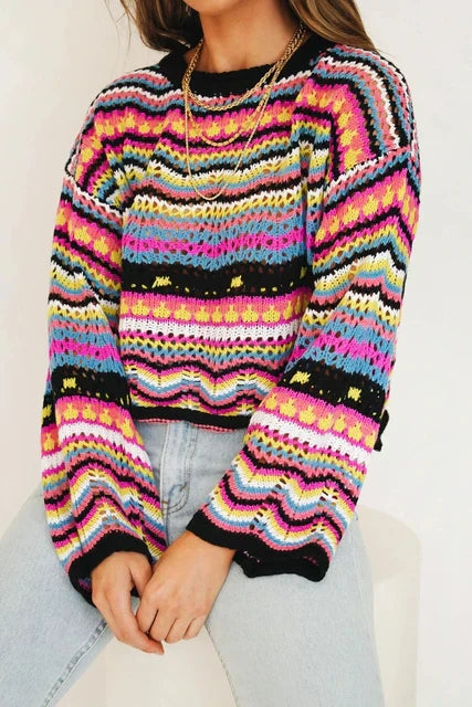 Berg-Feldt | Trendy Lose Strickpullover