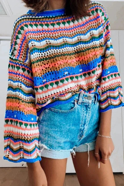 Berg-Feldt | Trendy Lose Strickpullover