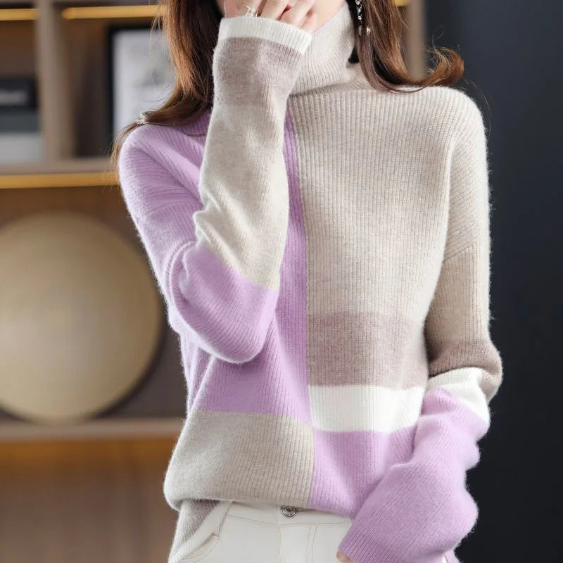 Berg-Feldt | Eleganter farbiger Pullover