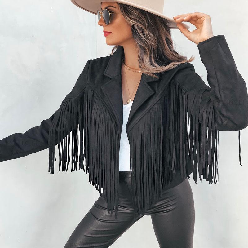 Berg-Feldt | Jacke schick Fransen Damen