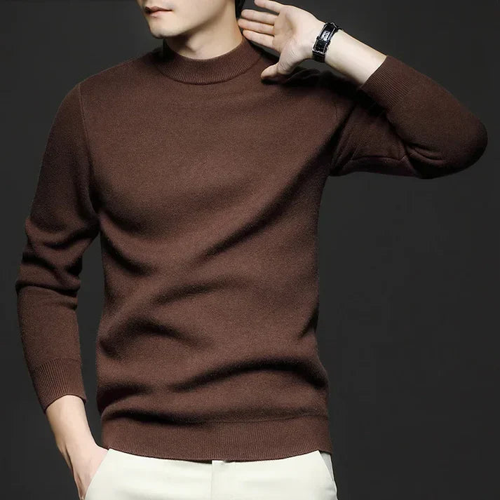 ANTON – Slim-Fit Rollneck Jumper
