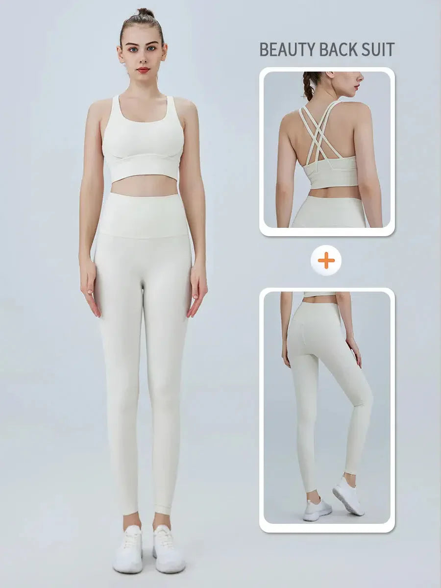 Berg-Feldt Ensemble de yoga pour femme : survêtement 2 pièces