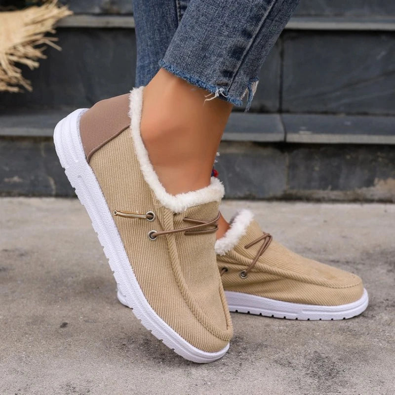 Berg-Feldt | Chaussures d'hiver en velours épais