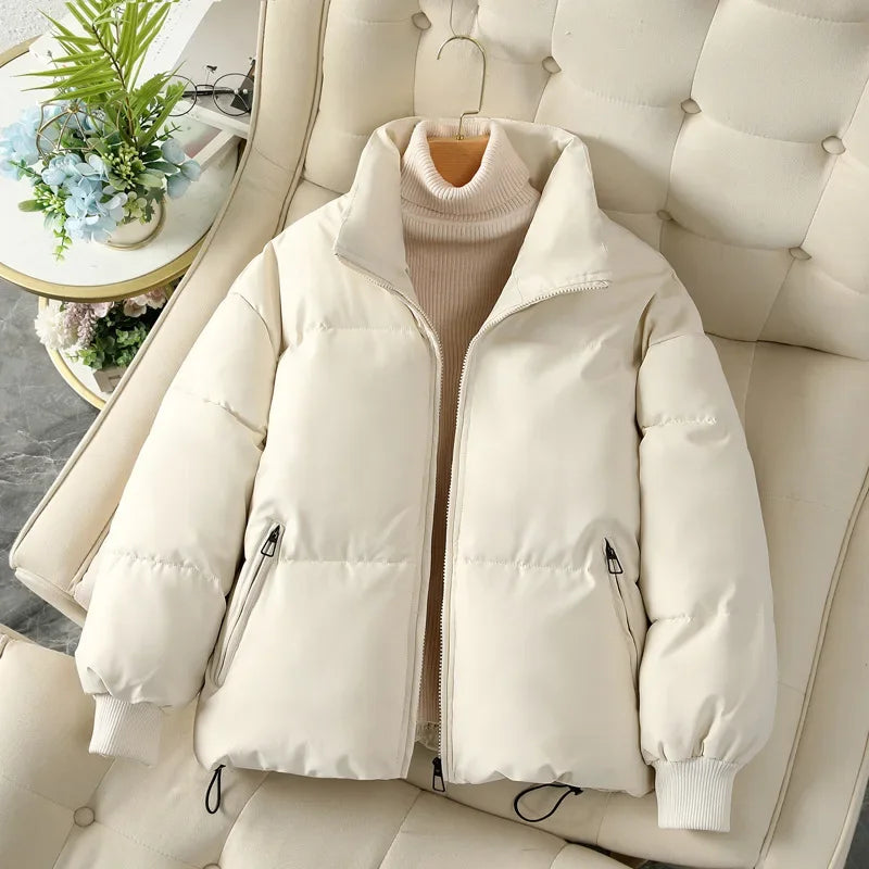 Berg-Feldt | Herbst/Winter Stehkragen Pufferjacke