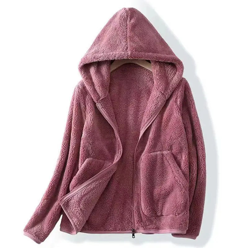 Berg-Feldt | Übergrößen-Fleece-Hoodie Norah