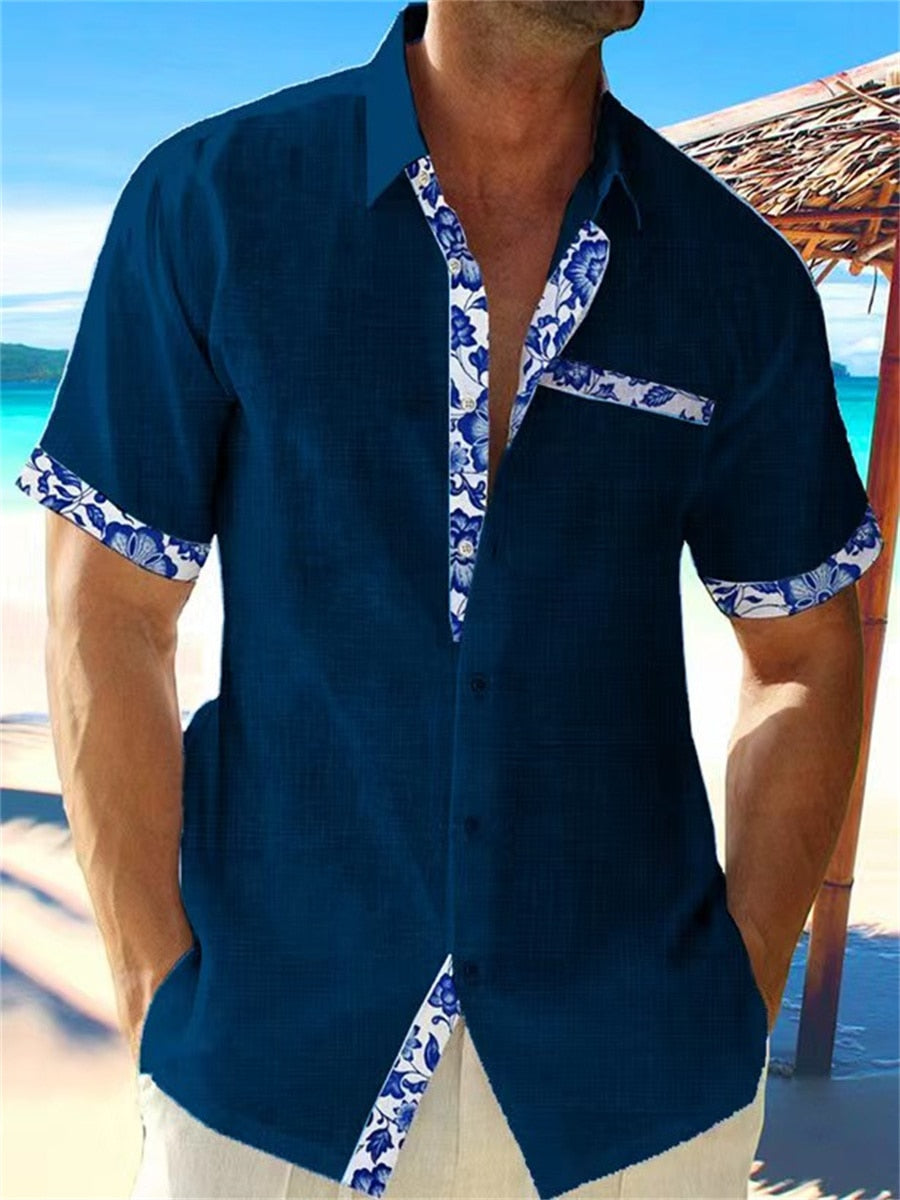 Chemise en lin Berg-Feldt pour le printemps et l'été