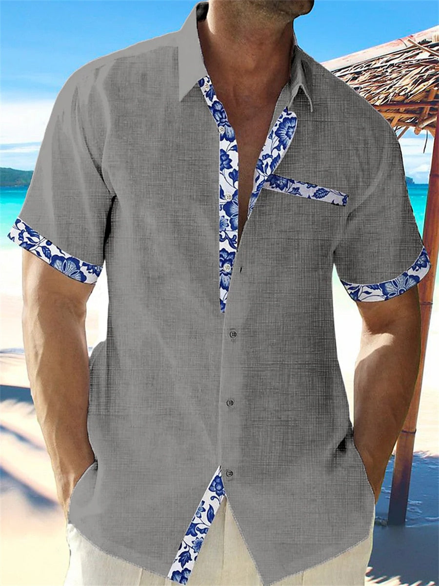 Chemise en lin Berg-Feldt pour le printemps et l'été