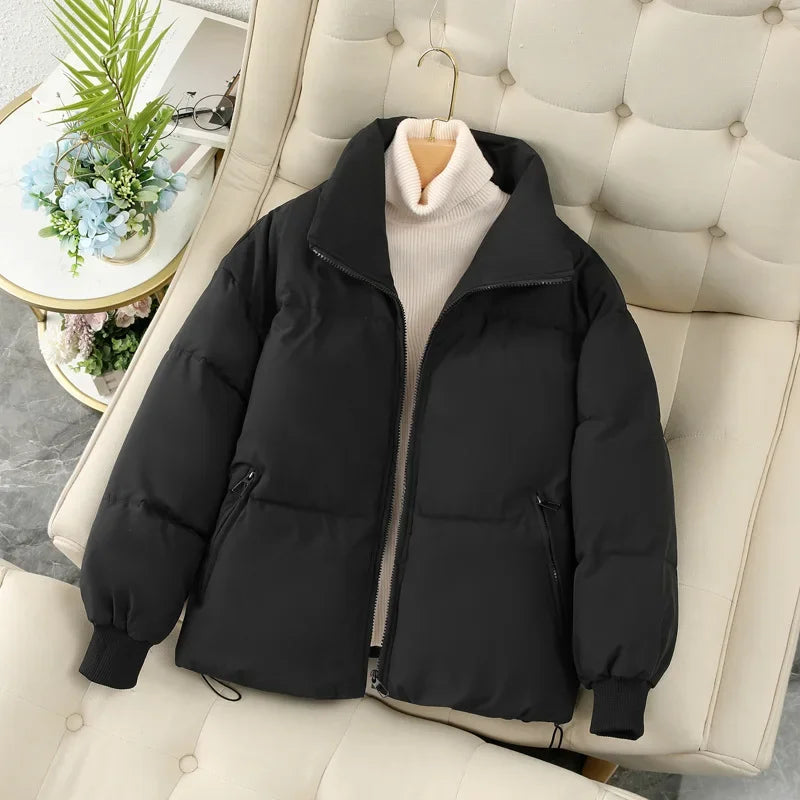 Berg-Feldt | Herbst/Winter Stehkragen Pufferjacke