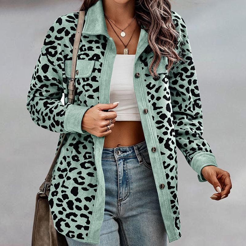 Berg-Feldt | Gemusterte Luipaard Jacke Stil