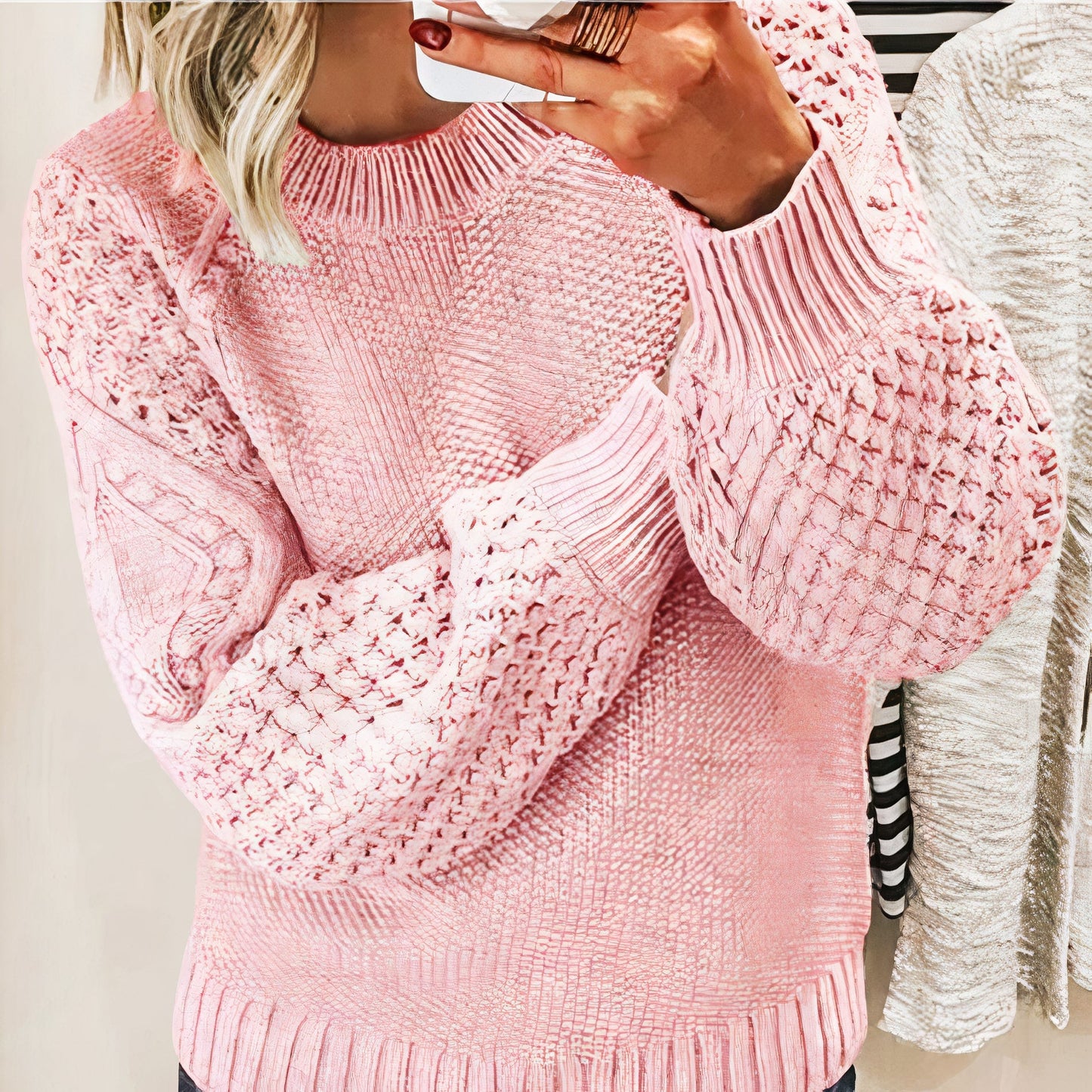 Pull en tricot Bella