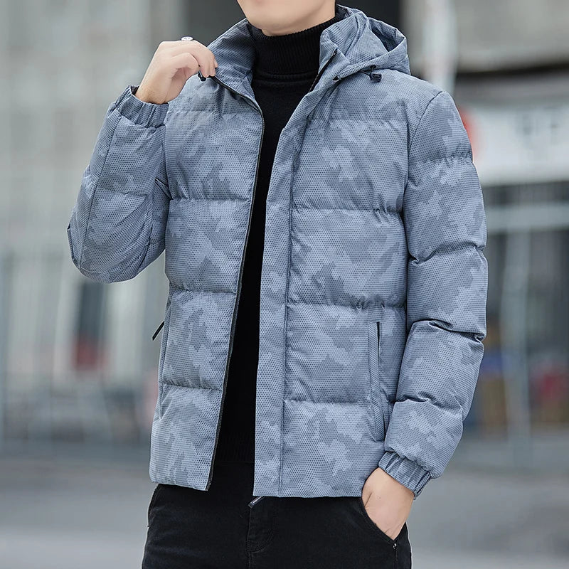 Veste d'hiver élégante pour hommes - Clair