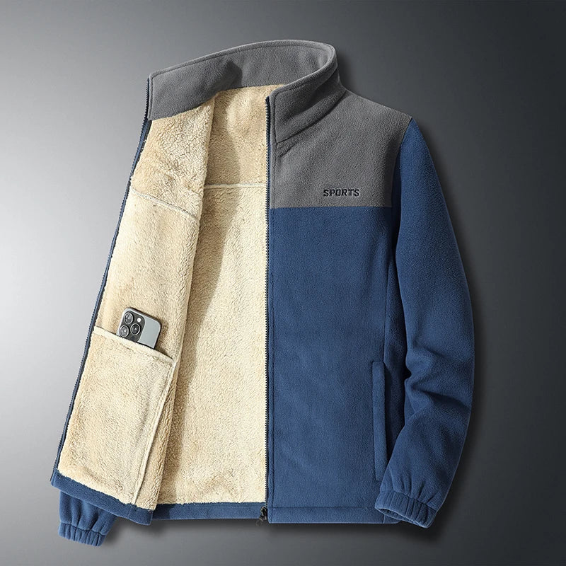 Berg-Feldt | Veste polaire douce avec poches Polyester Sportive et chaude