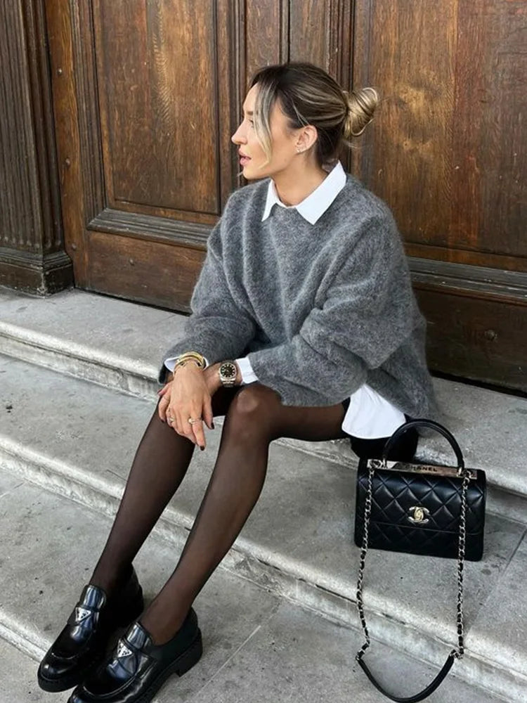 Berg-Feldt | Oversized Strickpullover