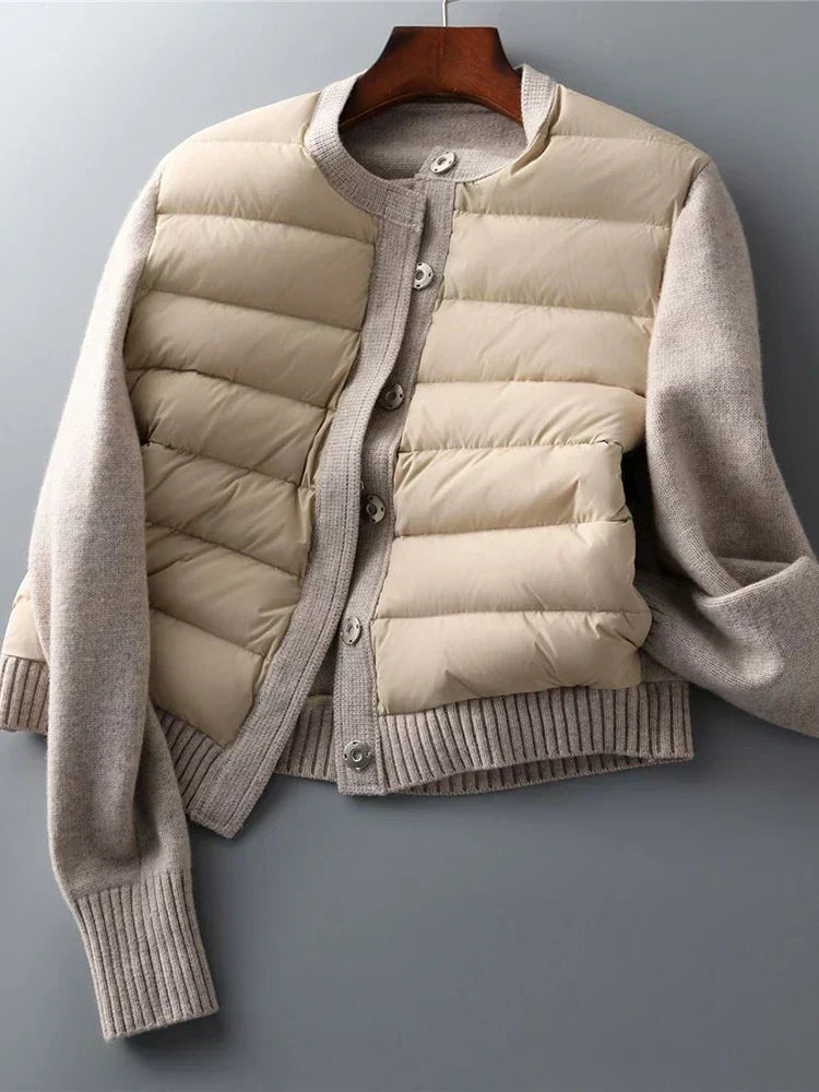 Berg-Feldt | Pufferjacke Grau Warme Winterjacke