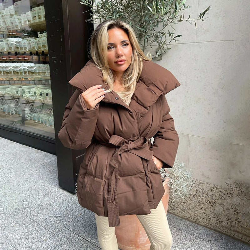 Berg-Feldt | Jacke mit Gürtel