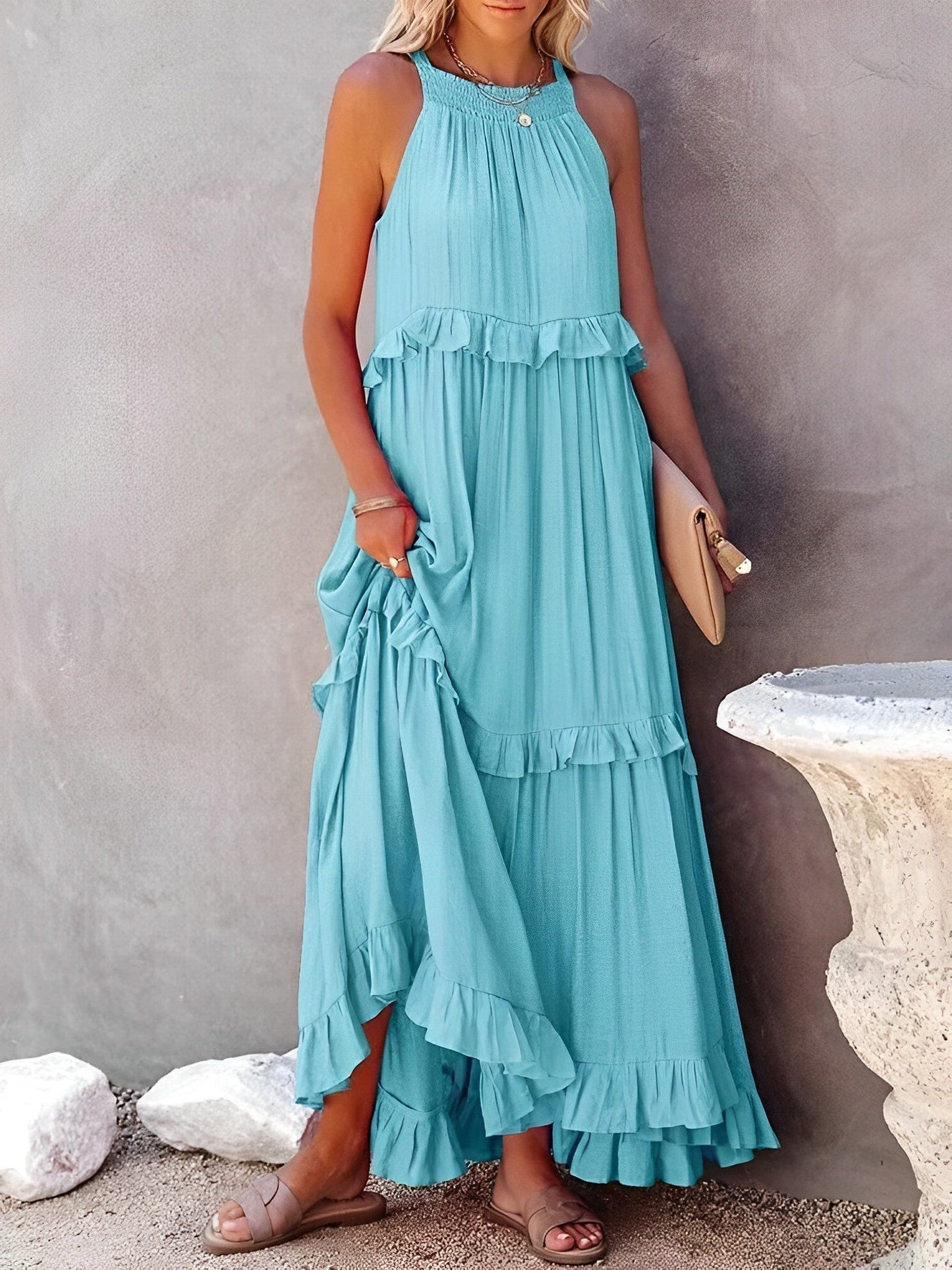 Robe d'été bohème chic par Sophie