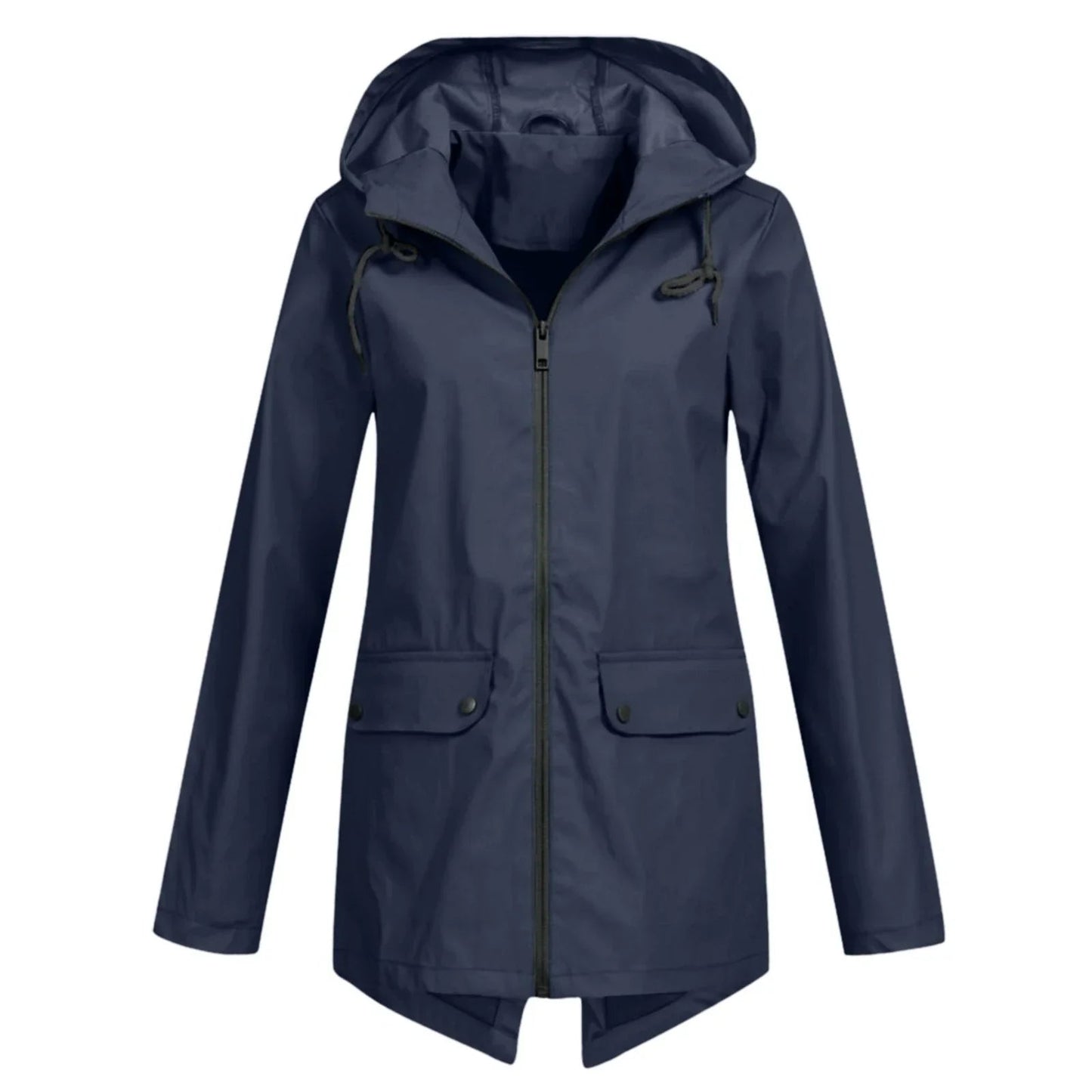 Berg-Feldt | Lässige Wasserdichte Damenjacke mit Kapuze und Reißverschluss Ideal für Herbst Winter