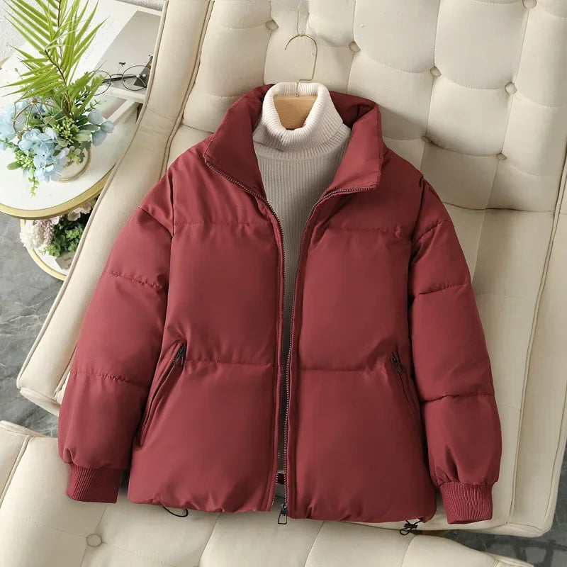 Berg-Feldt | Herbst/Winter Stehkragen Pufferjacke