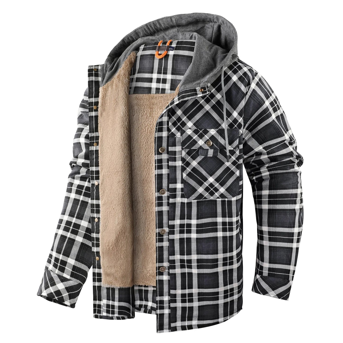 Berg-Feldt | Veste chemise à carreaux chaude