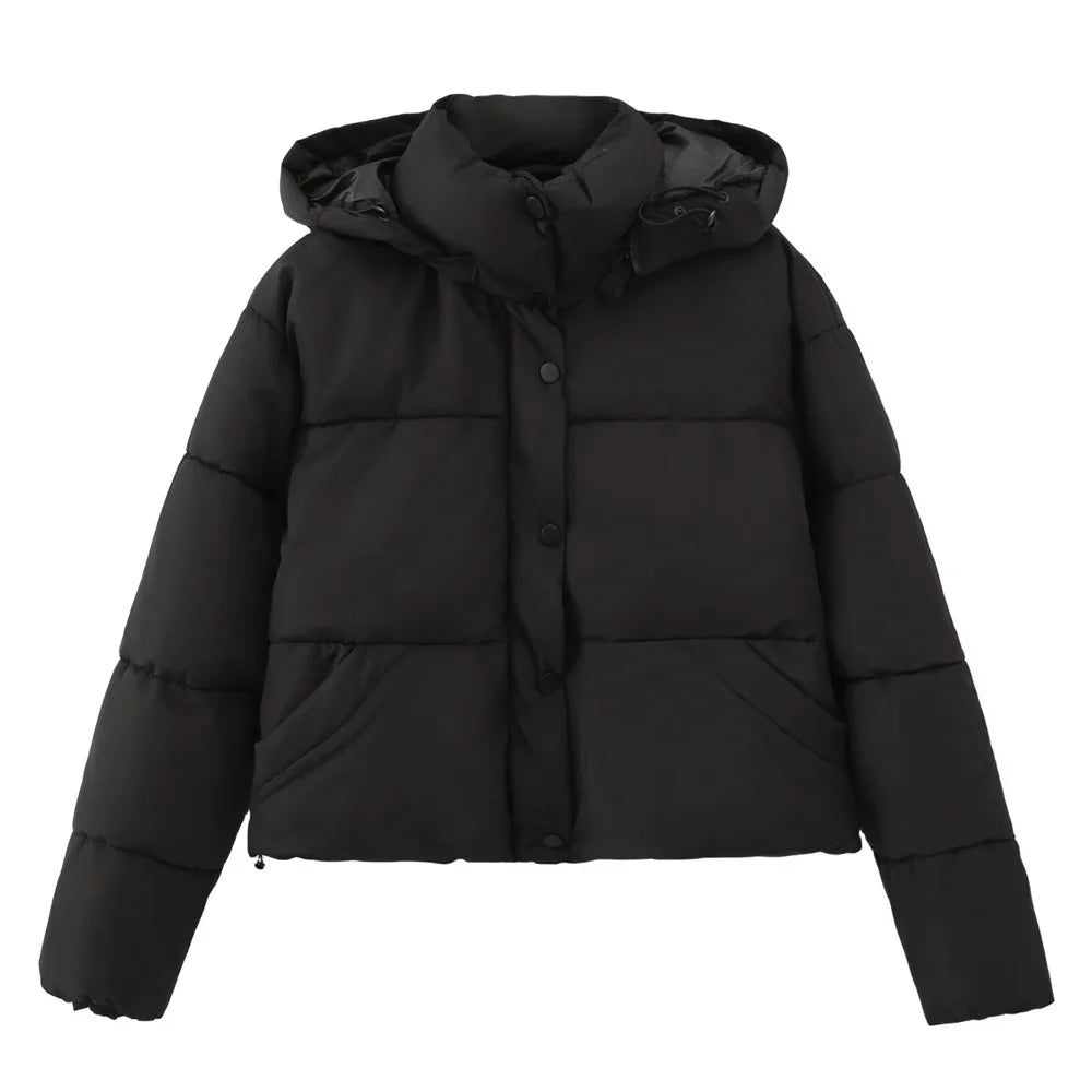 Berg-Feldt | Lässige Kurze Kapuzenjacke
