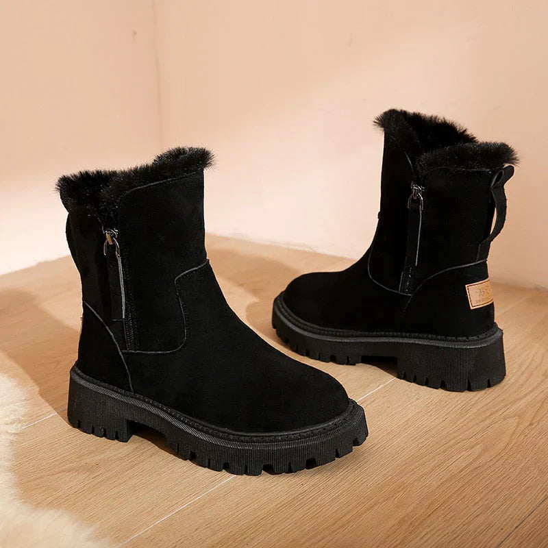 Berg-Feldt | Knöchelhohe Schneestiefel für Damen