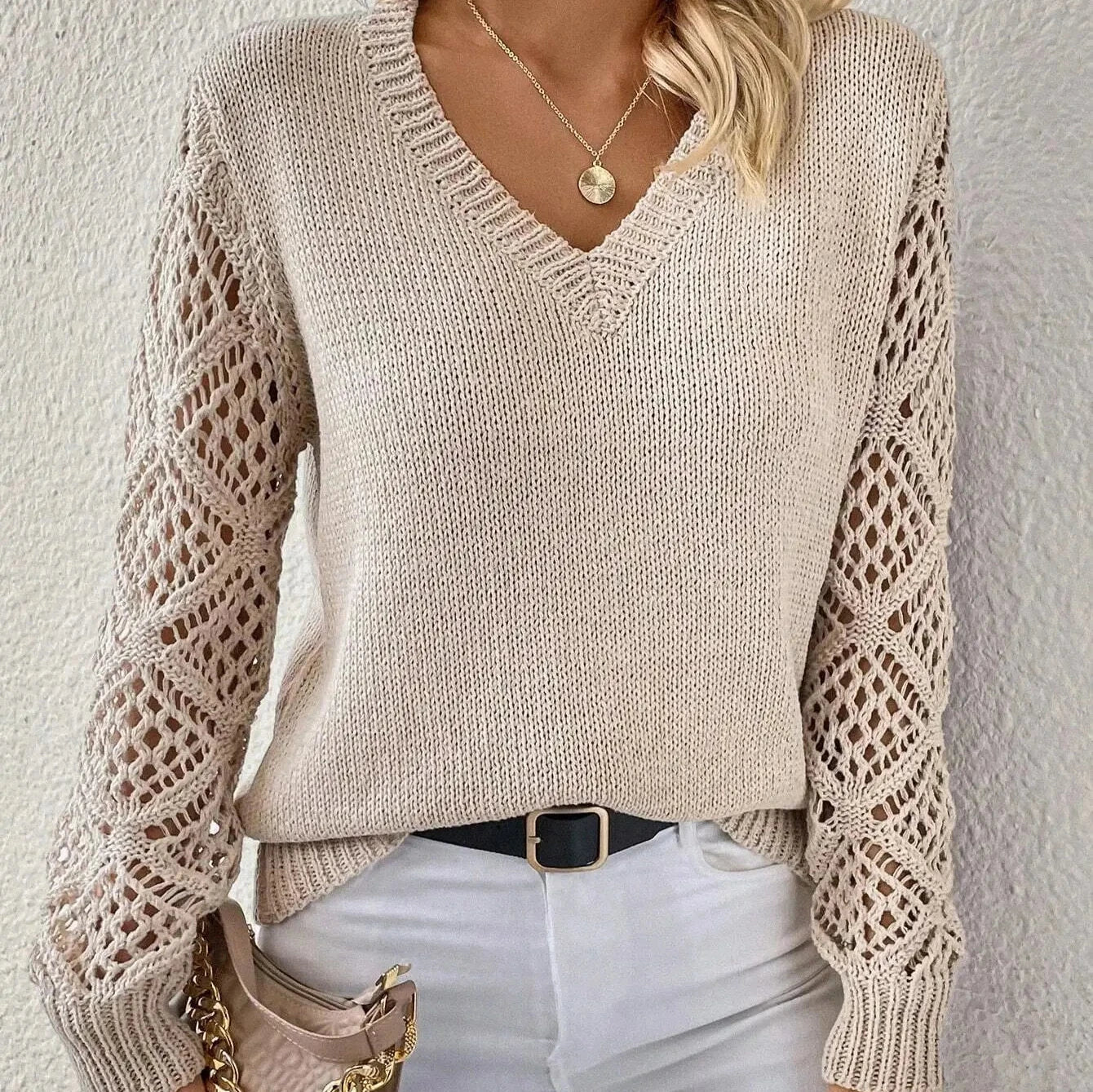 Berg-Feldt | Pull col V couture